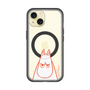 スリムプロテクションプレミアムケース with MagSafe［ MOOMIN - Angry face ］