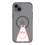スリムプロテクションプレミアムケース with MagSafe［ MOOMIN - Angry face ］