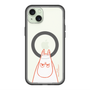 スリムプロテクションプレミアムケース with MagSafe［ MOOMIN - Angry face ］