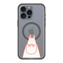 スリムプロテクションプレミアムケース with MagSafe［ MOOMIN - Angry face ］