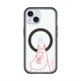 スリムプロテクションプレミアムケース with MagSafe［ MOOMIN - Blushing face ］