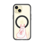 スリムプロテクションプレミアムケース with MagSafe［ MOOMIN - Blushing face ］