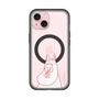 スリムプロテクションプレミアムケース with MagSafe［ MOOMIN - Blushing face ］