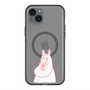 スリムプロテクションプレミアムケース with MagSafe［ MOOMIN - Blushing face ］