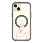 スリムプロテクションプレミアムケース with MagSafe［ MOOMIN - Blushing face ］