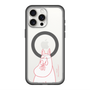 スリムプロテクションプレミアムケース with MagSafe［ MOOMIN - Blushing face ］