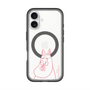 スリムプロテクションプレミアムケース with MagSafe［ MOOMIN - Blushing face ］