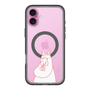 スリムプロテクションプレミアムケース with MagSafe［ MOOMIN - Blushing face ］