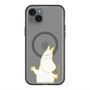 スリムプロテクションプレミアムケース with MagSafe［ MOOMIN - Happy face ］
