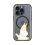 スリムプロテクションプレミアムケース with MagSafe［ MOOMIN - Happy face ］