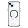 スリムプロテクションプレミアムケース with MagSafe［ MOOMIN - Fearful face ］