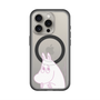 スリムプロテクションプレミアムケース with MagSafe［ MOOMIN - Fearful face ］