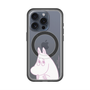 スリムプロテクションプレミアムケース with MagSafe［ MOOMIN - Fearful face ］