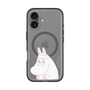スリムプロテクションプレミアムケース with MagSafe［ MOOMIN - Fearful face ］