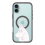 スリムプロテクションプレミアムケース with MagSafe［ MOOMIN - Fearful face ］
