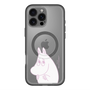 スリムプロテクションプレミアムケース with MagSafe［ MOOMIN - Fearful face ］