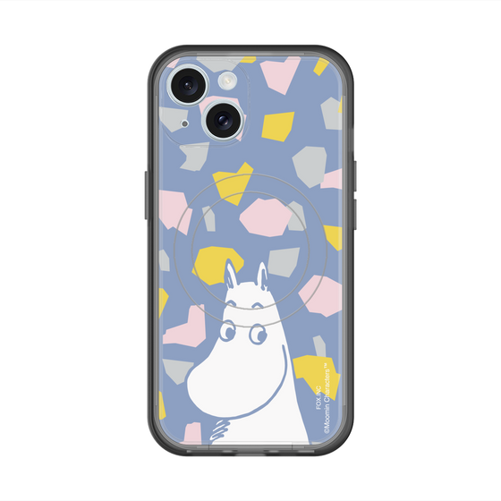 スリムプロテクションプレミアムケース with MagSafe［ MOOMIN - Familiar face - color ］