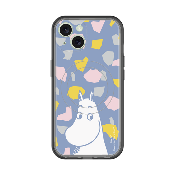 スリムプロテクションプレミアムケース with MagSafe［ MOOMIN - Familiar face - color ］