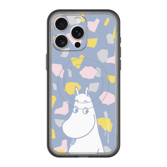スリムプロテクションプレミアムケース with MagSafe［ MOOMIN - Familiar face - color ］