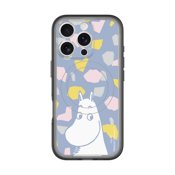 スリムプロテクションプレミアムケース with MagSafe［ MOOMIN - Familiar face - color ］