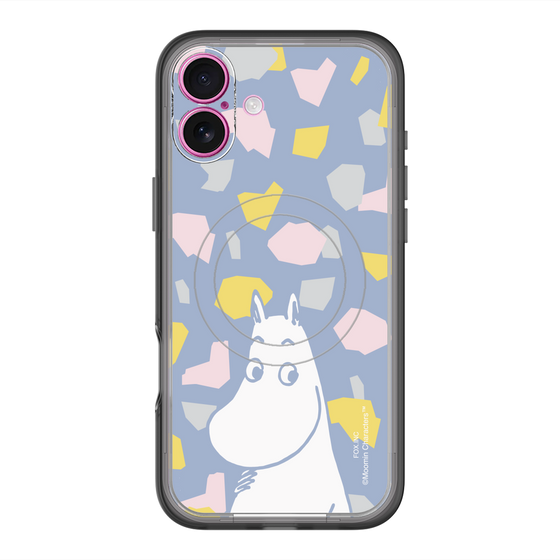 スリムプロテクションプレミアムケース with MagSafe［ MOOMIN - Familiar face - color ］
