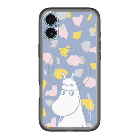 スリムプロテクションプレミアムケース with MagSafe［ MOOMIN - Familiar face - color ］