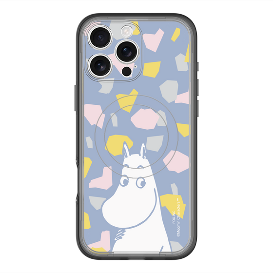 スリムプロテクションプレミアムケース with MagSafe［ MOOMIN - Familiar face - color ］