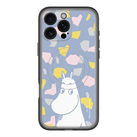 スリムプロテクションプレミアムケース with MagSafe［ MOOMIN - Familiar face - color ］