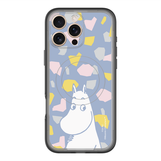 スリムプロテクションプレミアムケース with MagSafe［ MOOMIN - Familiar face - color ］