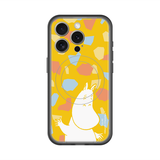 スリムプロテクションプレミアムケース with MagSafe［ MOOMIN - Happy face - color ］