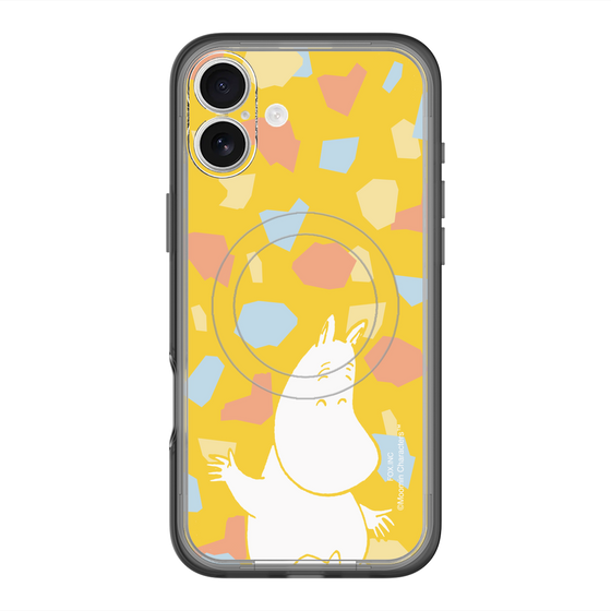 スリムプロテクションプレミアムケース with MagSafe［ MOOMIN - Happy face - color ］