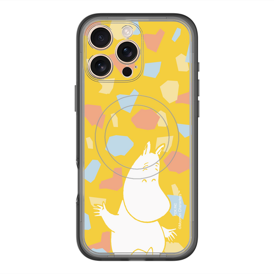 スリムプロテクションプレミアムケース with MagSafe［ MOOMIN - Happy face - color ］