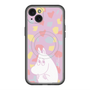 スリムプロテクションプレミアムケース with MagSafe［ MOOMIN - Fearful face - color ］
