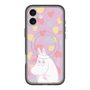 スリムプロテクションプレミアムケース with MagSafe［ MOOMIN - Fearful face - color ］