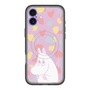 スリムプロテクションプレミアムケース with MagSafe［ MOOMIN - Fearful face - color ］