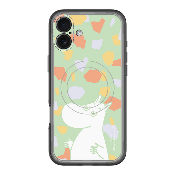 スリムプロテクションプレミアムケース with MagSafe［ MOOMIN - Sparkling face - color ］