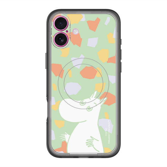 スリムプロテクションプレミアムケース with MagSafe［ MOOMIN - Sparkling face - color ］