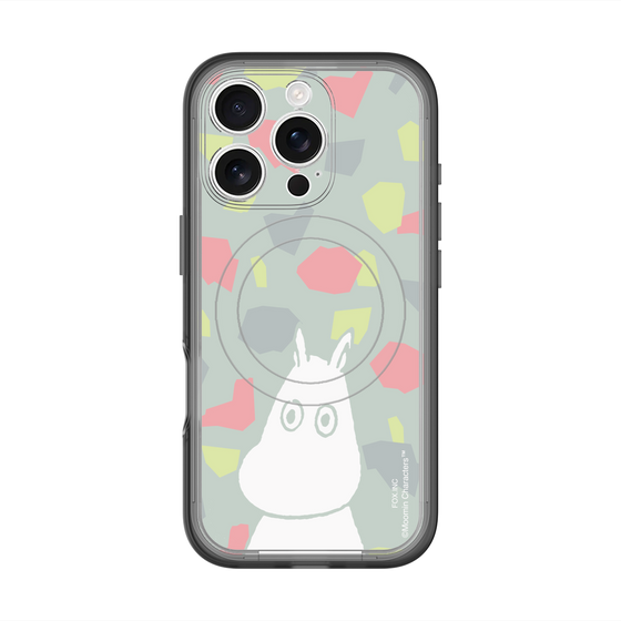 スリムプロテクションプレミアムケース with MagSafe［ MOOMIN - Troubled face - color ］