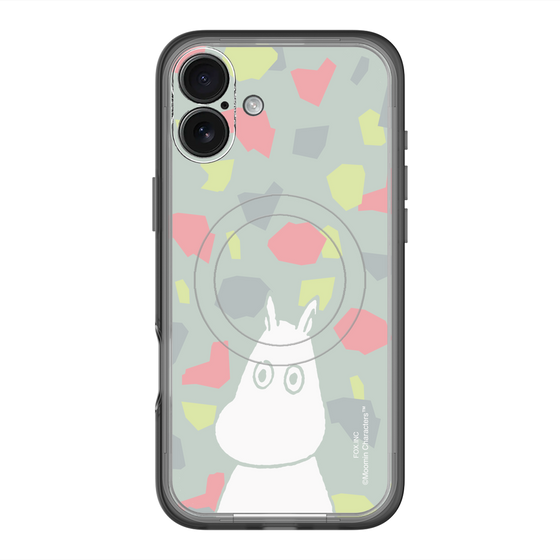 スリムプロテクションプレミアムケース with MagSafe［ MOOMIN - Troubled face - color ］