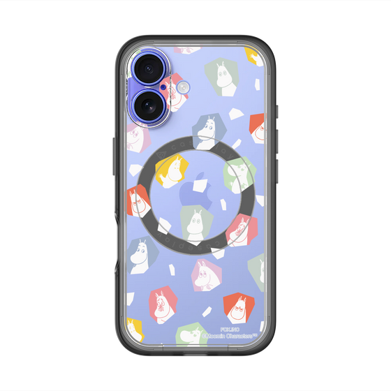 スリムプロテクションプレミアムケース with MagSafe［ MOOMIN - Expressions ］