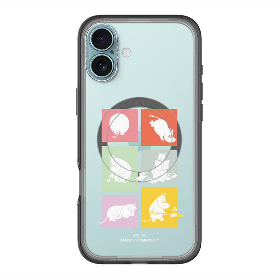 スリムプロテクションプレミアムケース with MagSafe［ MOOMIN - MOOMIN/A ］