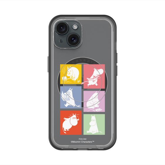 スリムプロテクションプレミアムケース with MagSafe［ MOOMIN - MOOMIN/B ］
