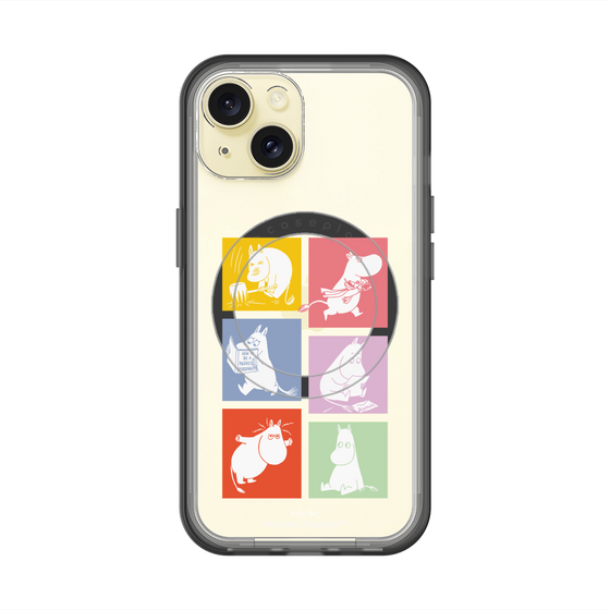 スリムプロテクションプレミアムケース with MagSafe［ MOOMIN - MOOMIN/B ］