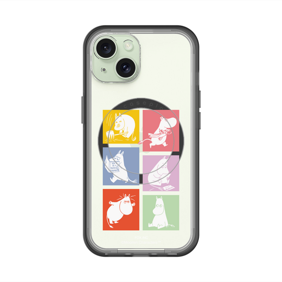スリムプロテクションプレミアムケース with MagSafe［ MOOMIN - MOOMIN/B ］