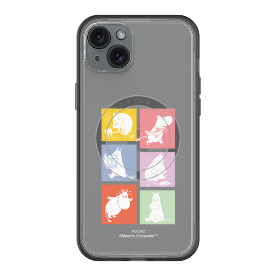 スリムプロテクションプレミアムケース with MagSafe［ MOOMIN - MOOMIN/B ］