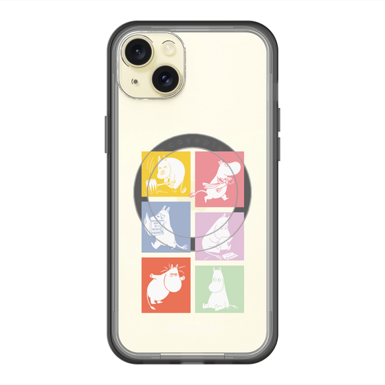 スリムプロテクションプレミアムケース with MagSafe［ MOOMIN - MOOMIN/B ］