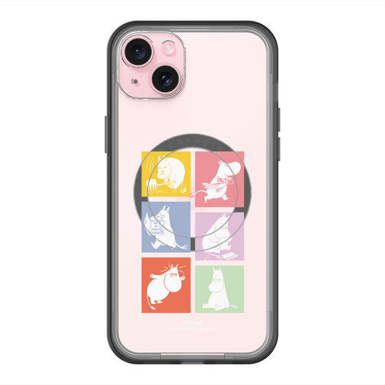 スリムプロテクションプレミアムケース with MagSafe［ MOOMIN - MOOMIN/B ］