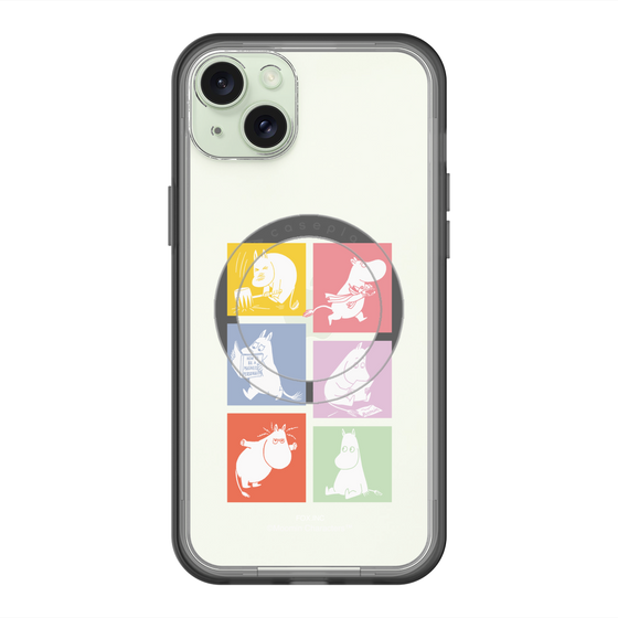 スリムプロテクションプレミアムケース with MagSafe［ MOOMIN - MOOMIN/B ］