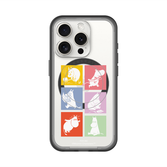 スリムプロテクションプレミアムケース with MagSafe［ MOOMIN - MOOMIN/B ］