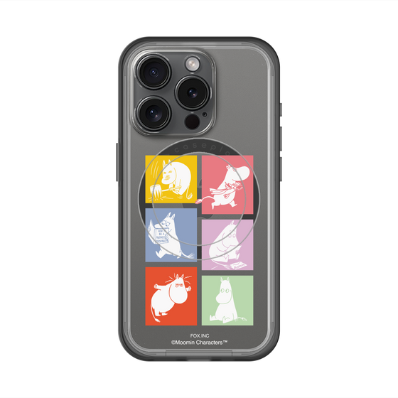 スリムプロテクションプレミアムケース with MagSafe［ MOOMIN - MOOMIN/B ］